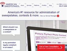 Tablet Screenshot of american-sweeps.com